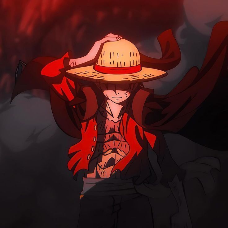 Anime com Chapéu de Palha para Perfil