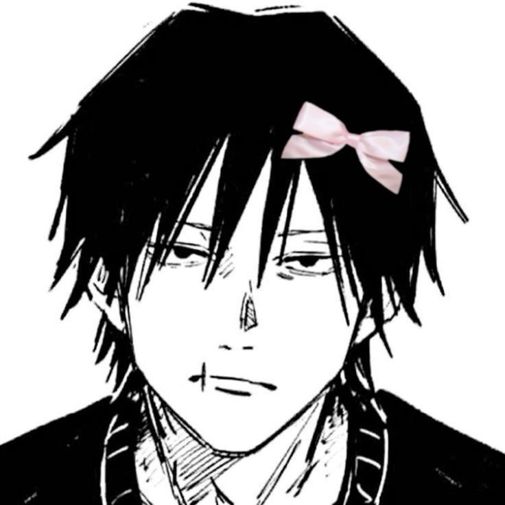 Anime Preto e Branco para Perfil