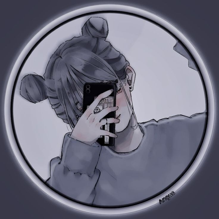 Arte Minimalista de Foto de Perfil Feminino Estilizada