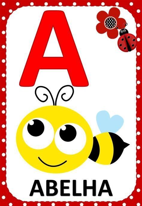 Atividade Educativa: Aprendendo Vogais com Abelha e Flores