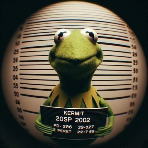 Boneco de Sapo Engraçado para Foto de Perfil