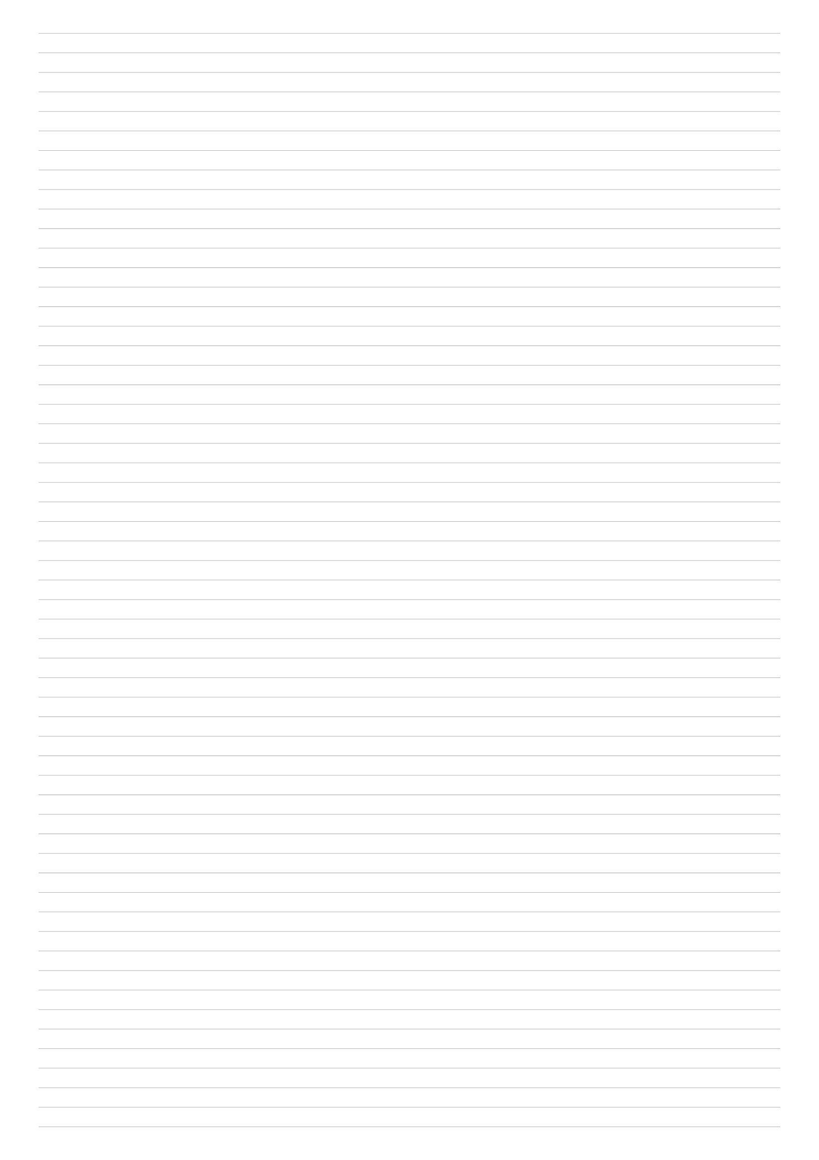Folha Pautada A4 para Imprimir - Ideal para Estudo