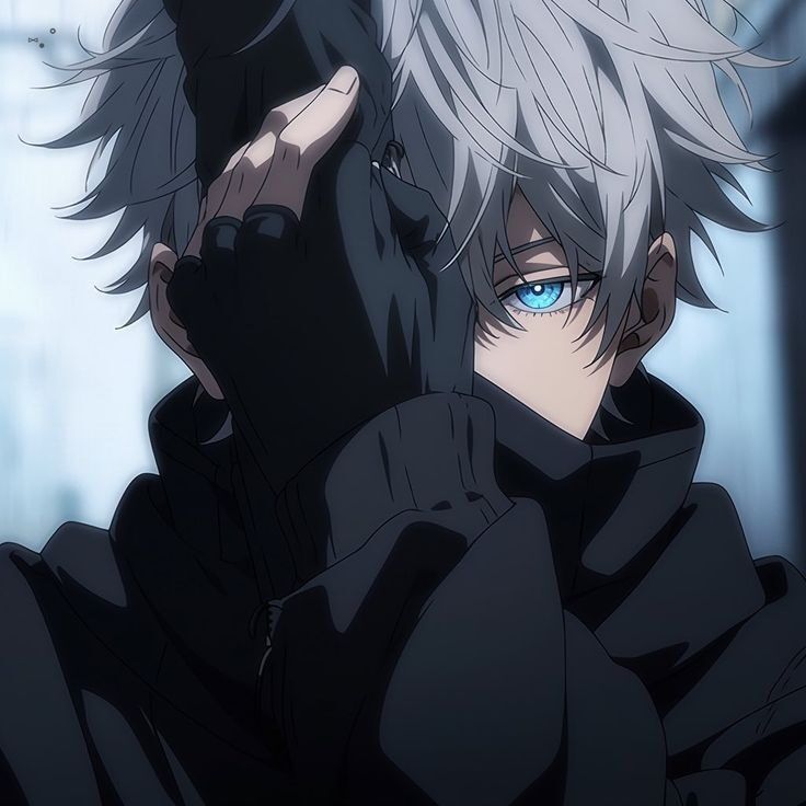 Foto de Anime com Cabelos Prateados para Perfil