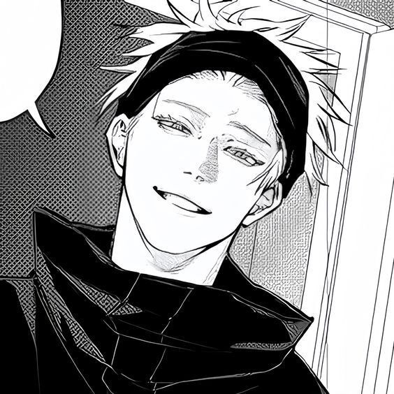 Foto de Anime Masculino Sorridente para Perfil