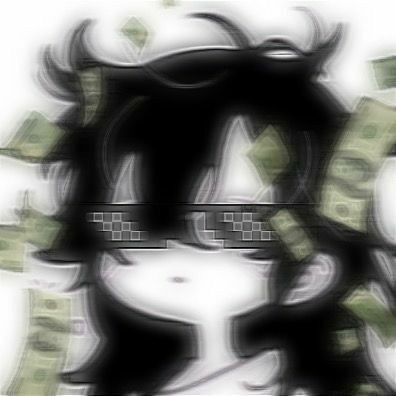 Foto de Perfil Feminino Estilo Anime com Óculos Pixelizados