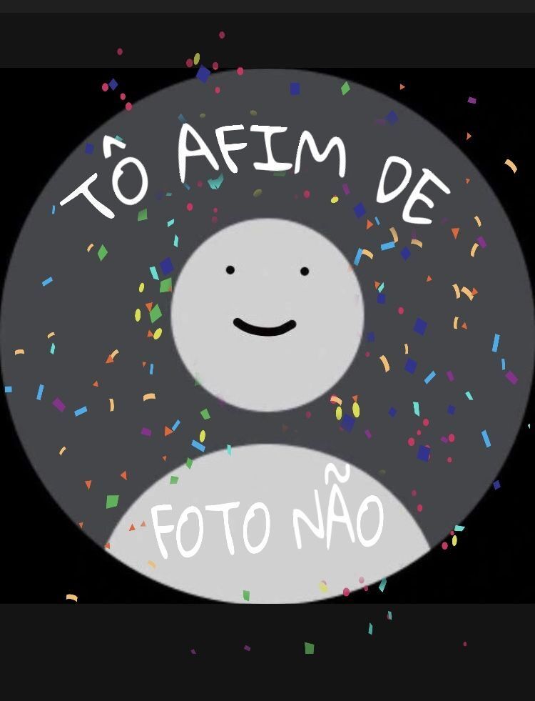 Foto para Perfil do Whatsapp com Desenho Sorridente