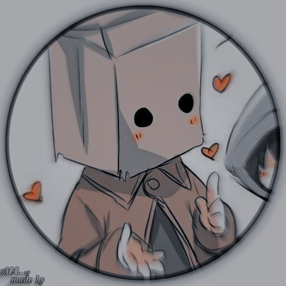 Ilustração Fofa de Personagem para Foto de Perfil Feminino