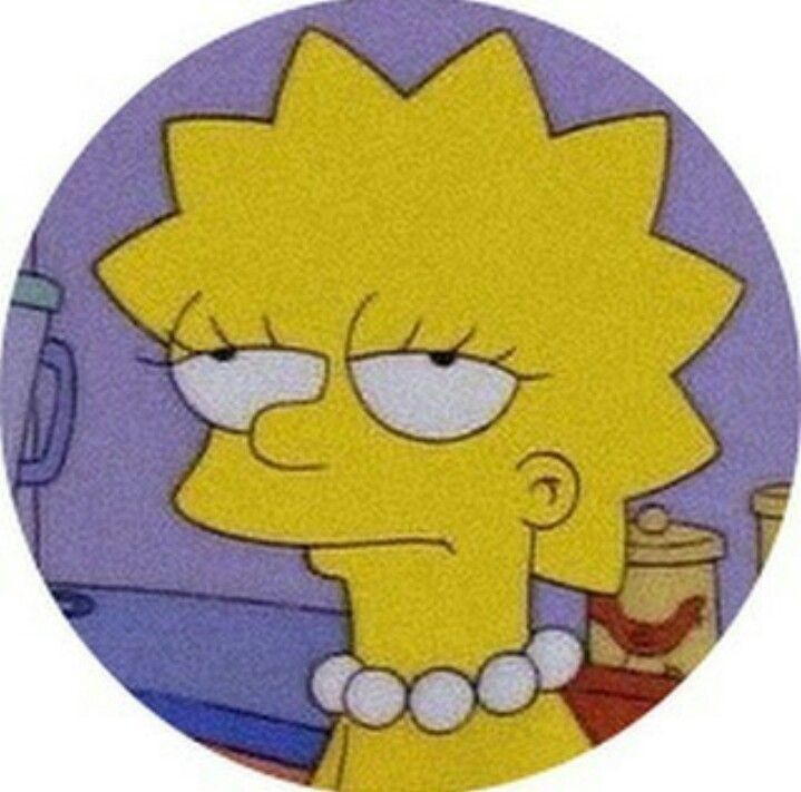 Imagem de personagem dos Simpsons para perfil