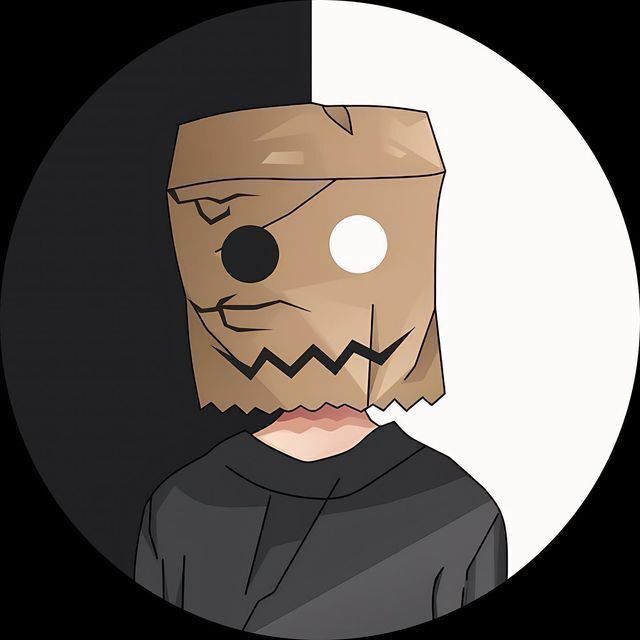 Máscara de papel para perfil do Whatsapp