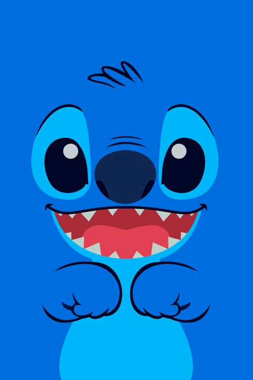 Papel de Parede para Celular Feminino Azul Engraçado
