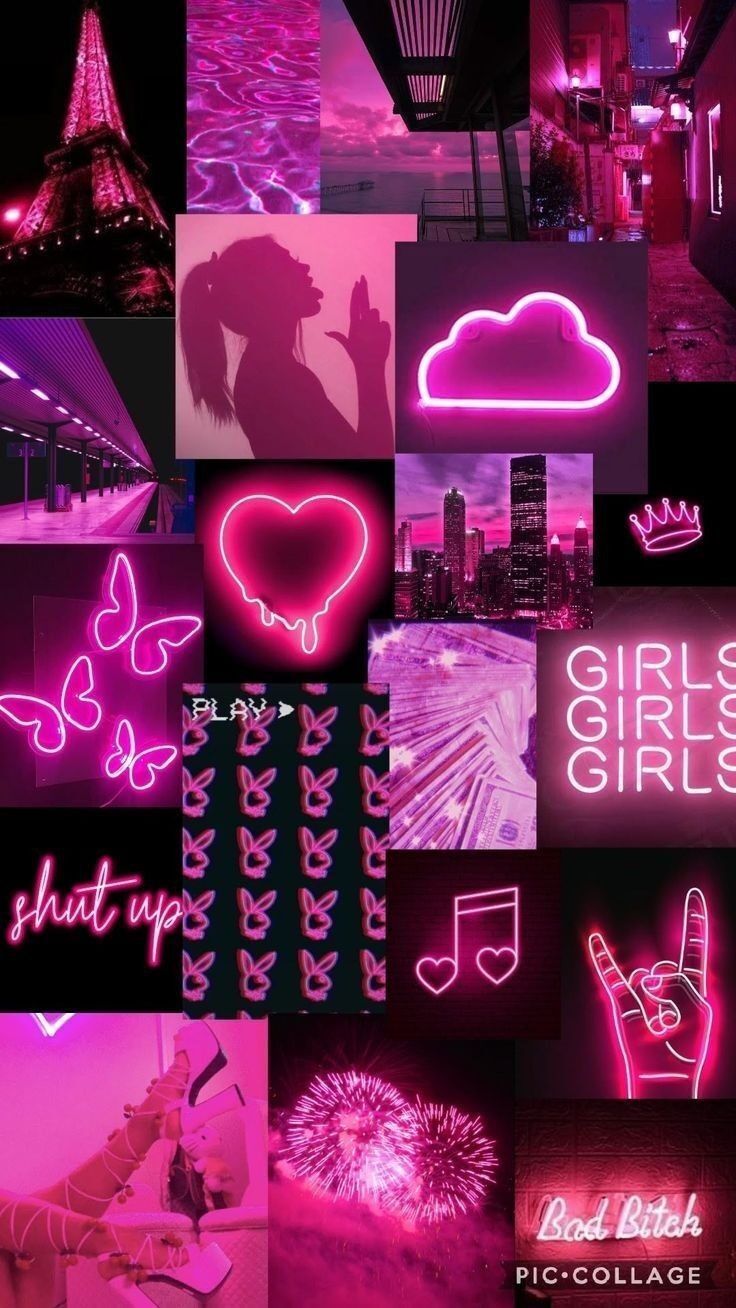 Papel de Parede Rosa Feminino Criativo e Estiloso
