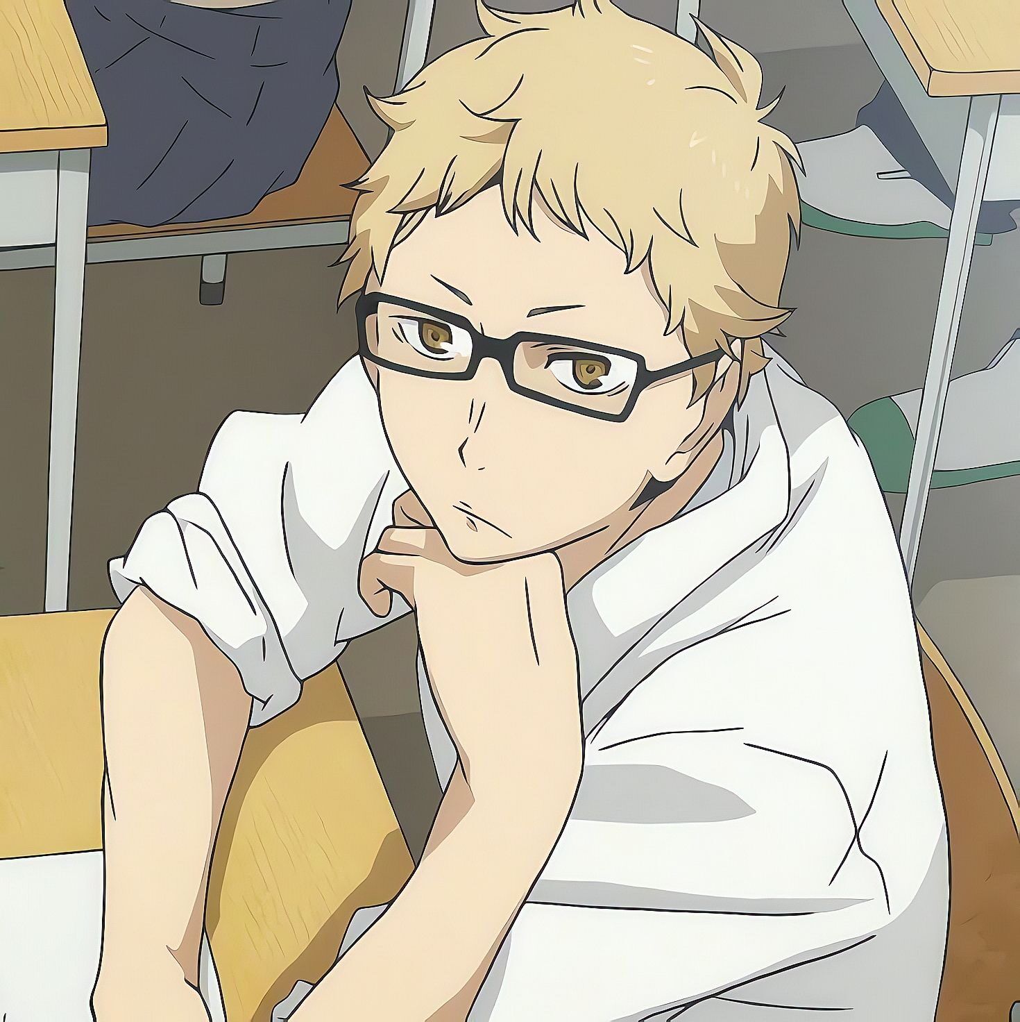 Personagem de Anime para Perfil Escolar