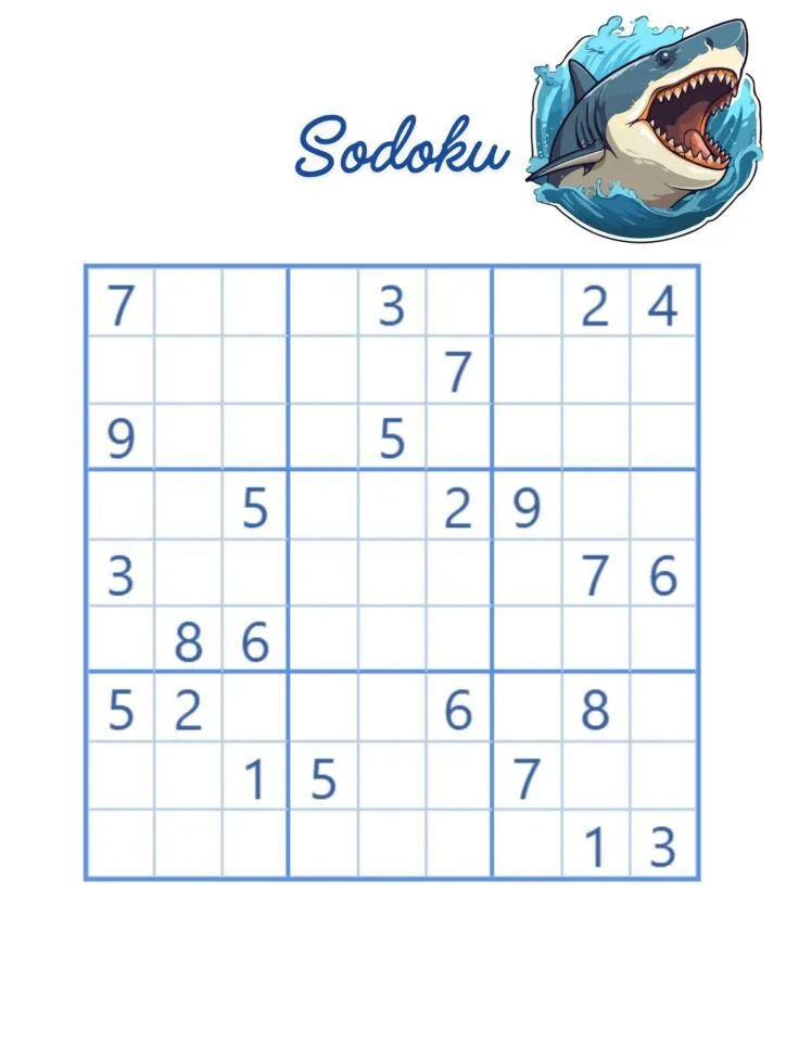 Quebra-Cabeça Sudoku para Imprimir e Diversão Criativa