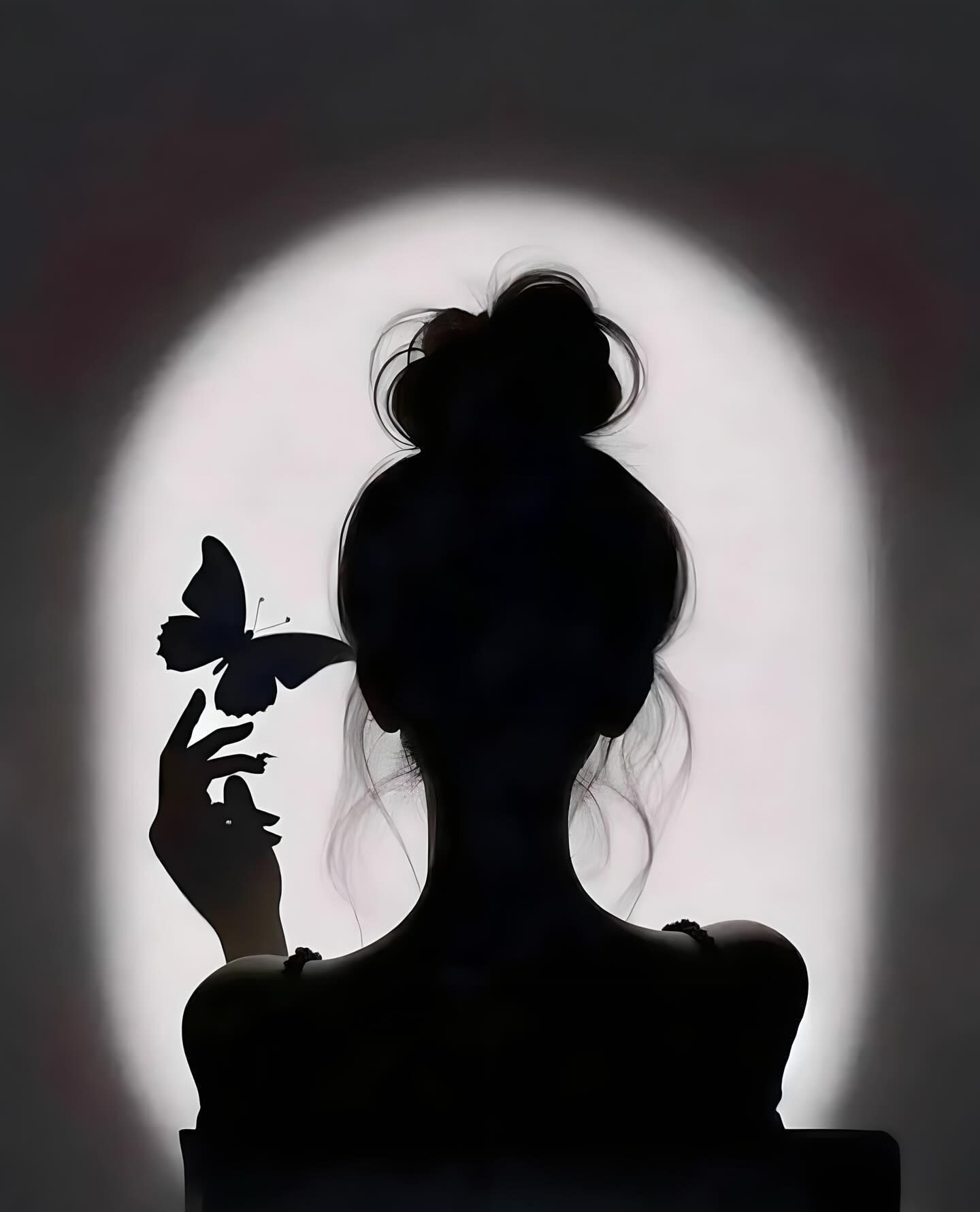 Silhueta de Borboleta para Discord
