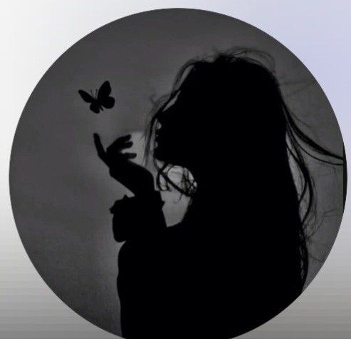 Silhueta Feminina para Foto de Perfil no Instagram